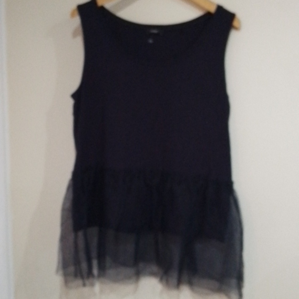 ! A5 Riani 12 sleeveless top with extra net at the bottom